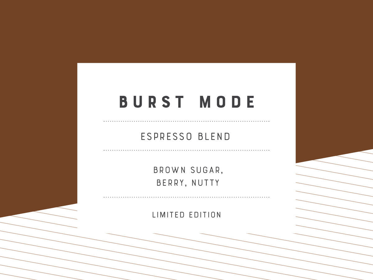 Burst Mode Espresso Blend Coffee