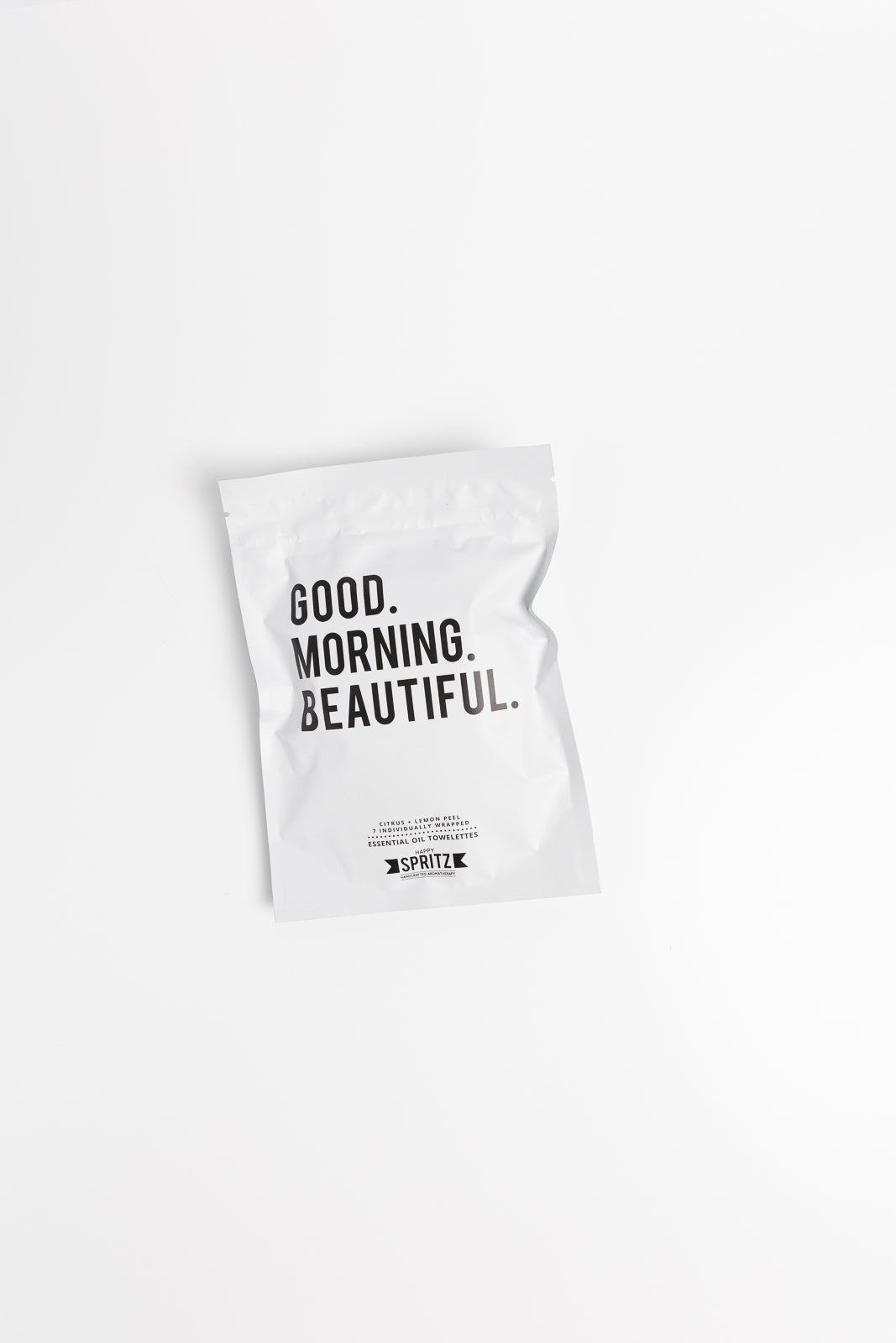 &#39;Good Morning Beautiful&#39; Essential Oil Towelettes