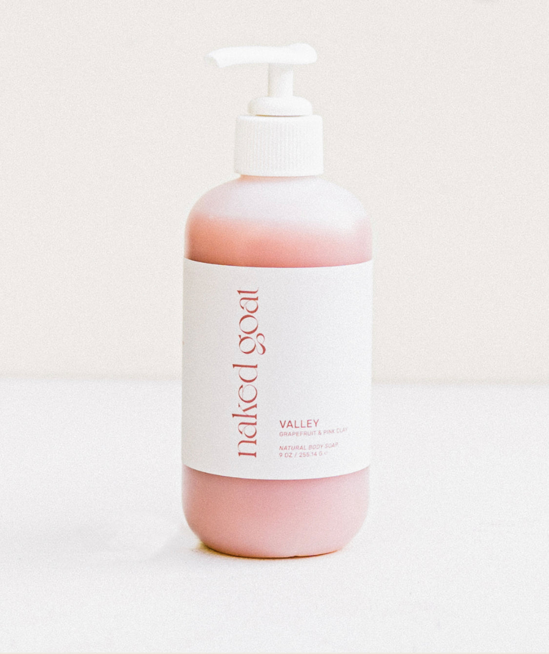 Valley Grapefruit &amp; Pink Clay Liquid Soap